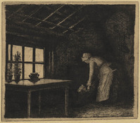KG 1985 078
          <br/>
          Vrouw in een interieur
          <br/>
          <em>Pieneman, Johanna Hendrika (1889-1986)</em>